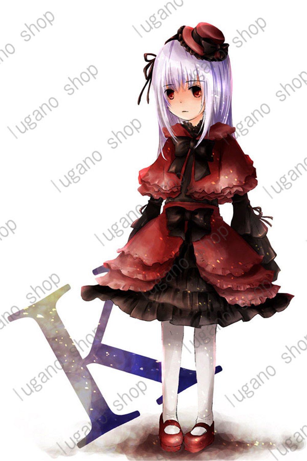 K 櫛名 アンナ（くしな あんな）  風  コスプレ衣装+ウイッグ+靴 コスプレ衣装　ハロウィン イベント仮装 コスチューム コスプレ衣装 Amazon | コスプレ靴 K 櫛名 アンナ（くしな あんな） 風 コスプレ